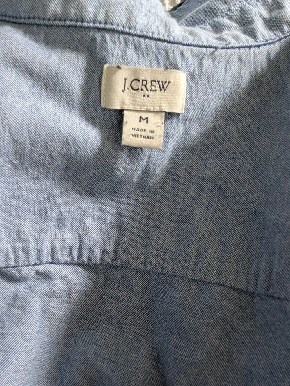 J. Crew Light Blue Women's Button-Down Shirt